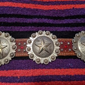 Custom Western Concho Belt